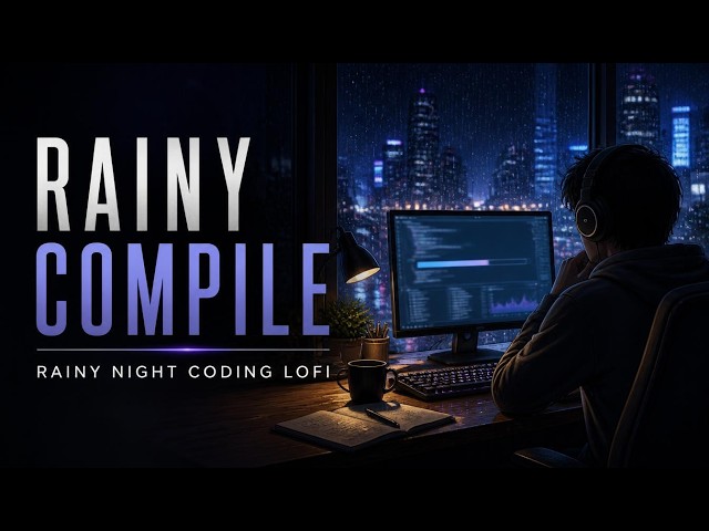 Rainy Compile | Cozy Coding Lofi Beats for Deep Focus & Late Nights