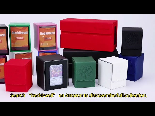 DeckDwell Commander Series | Premium MTG Deck Boxes You Can Find on Amazon