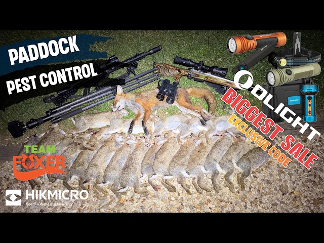 Paddock Rabbit Clearance Plus A Bonus FOX! Olights biggest ever SALE & Exclusive discount code