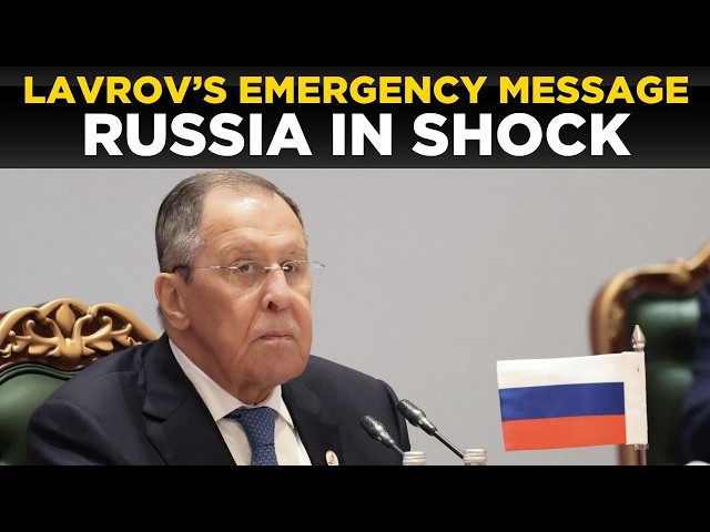 WORLD NEWS LIVE: Lavrov’s Emergency Speech Sends Shockwaves Across Russia | Global Tensions Soar