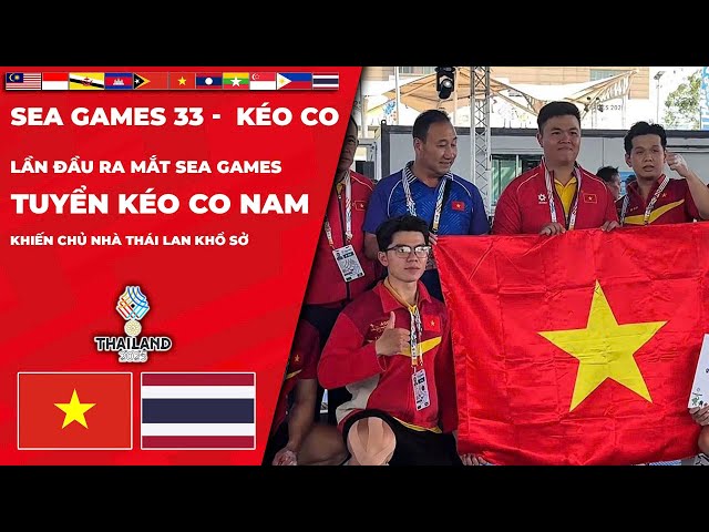 SEA Games 33 | Lân đầu ra mắt, Tuyển kéo co nam khiến người Thái khổ sở