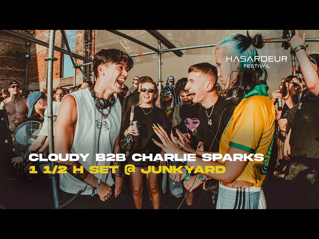 Cloudy B2B Charlie Sparks |  Hasardeur - Junkyard Karlsruhe | 1 1/2 h Techno-Set