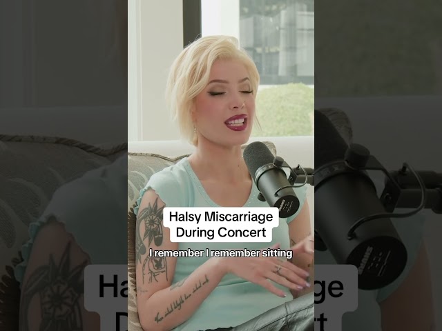 ⁠TW: @halsey shares miscarriage during LIVE concert and other women’s health issues. Tune in now!