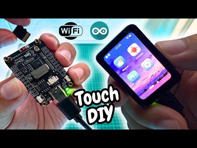 Do EVERYTHING with this Display! 😱 ESP32C6 WaveShare