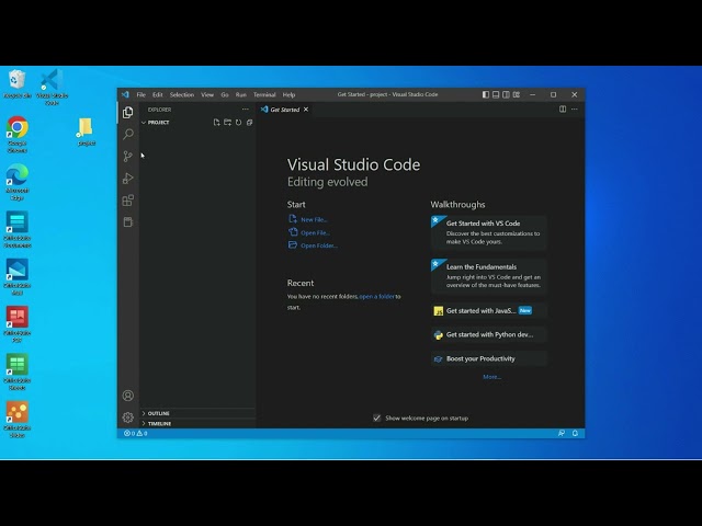 Python for beginners part 1 || Project setup || VS Code || Formatted strings print statement.