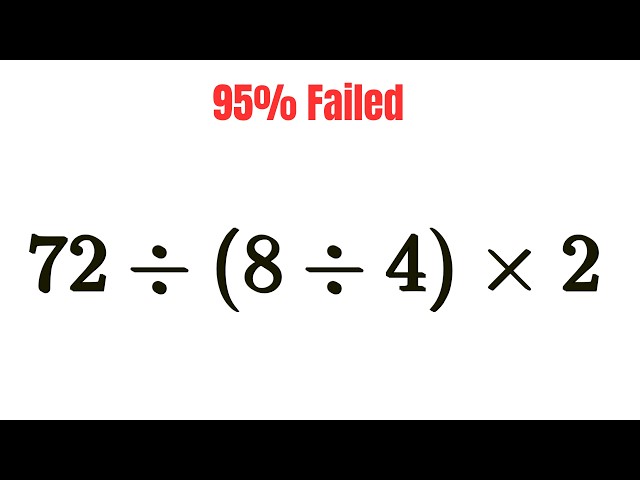 Many Don’t Understand This BASIC Math Concept! (Order of Operations)