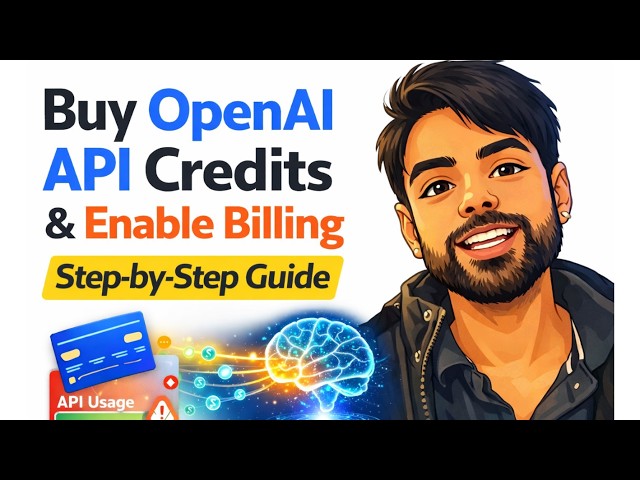 How to Buy OpenAI API Credits & Enable Billing (Complete Guide)