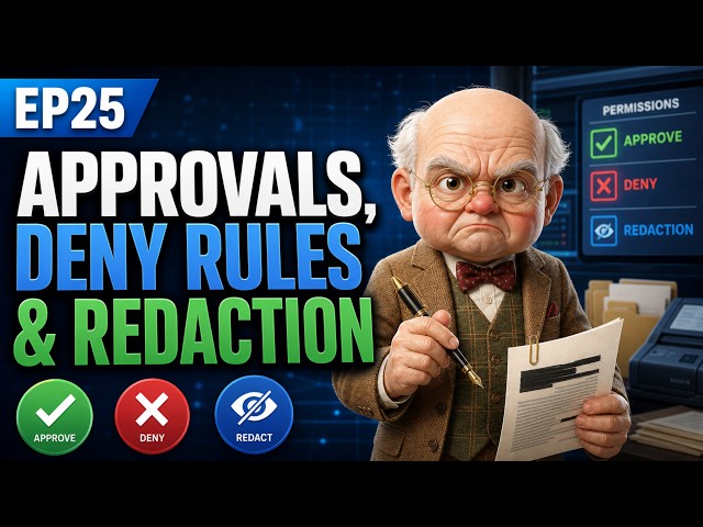 Dr. Grump Explains: Hermes Agent - EP25 of 64 - Approvals, Deny Rules and Redaction