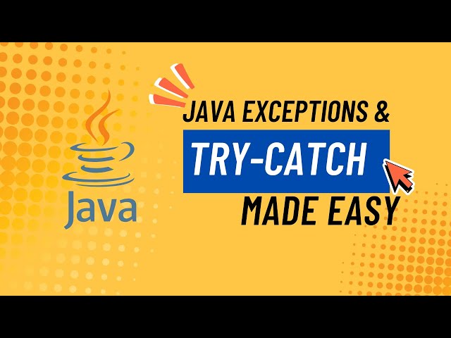 Java Exceptions & Try-Catch! | Error Handling Made Easy 🔥