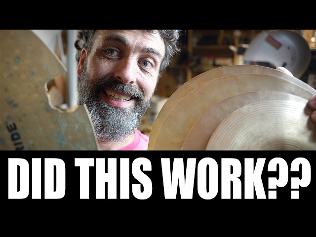 Can You Fix a Broken Cymbal?