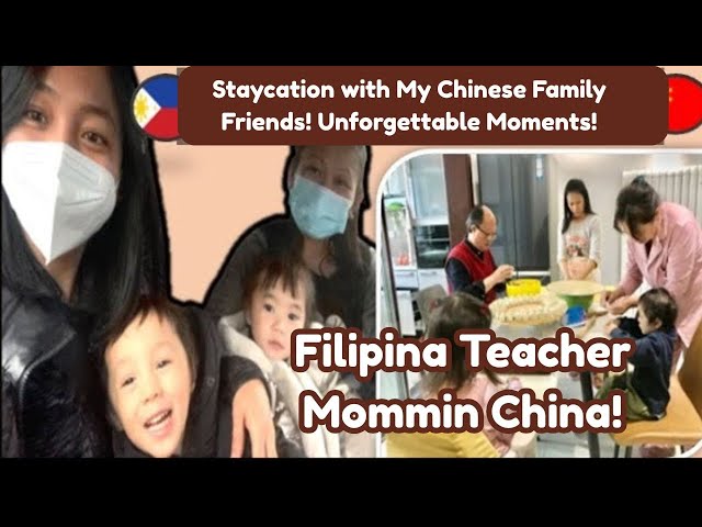 FIlipina Teacher Mom Life in China: Visiting my Friends Chinese Employers! Ang babait nila!