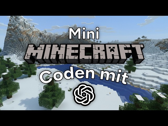 Minecraft coden mit ChatGPT - Geht das?