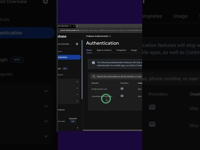 Login for Firebase Authentication  #android