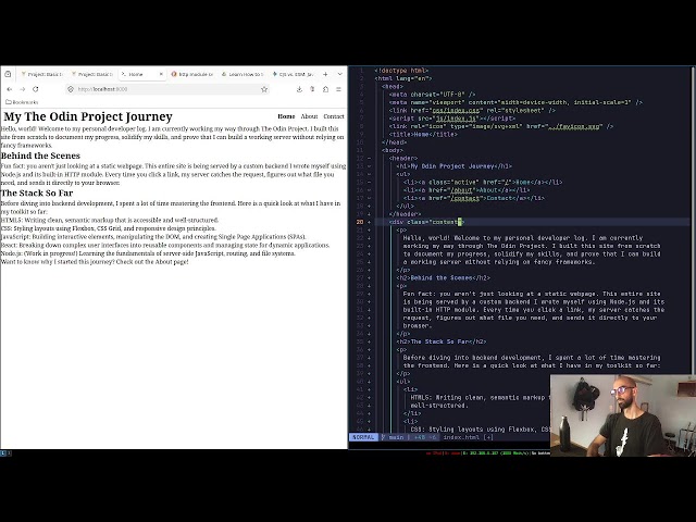 The Odin Project: Full Stack JavaScript | 50/10 Pomodoro | Day 121