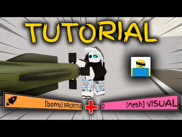 MESH + PROJECTILE Tutorial For Beginners (JJS Skill Builder)