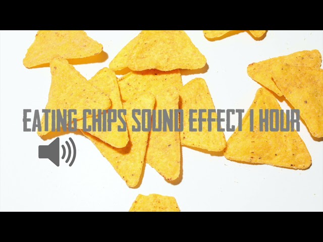 Eating Chips Sound Effect ASMR (1 Hour)