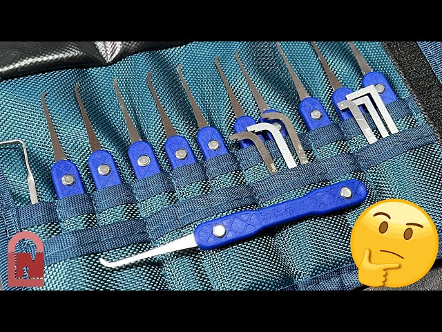 Bon Courage Kyreal 0.4mm 11 Piece Lock Pick Set