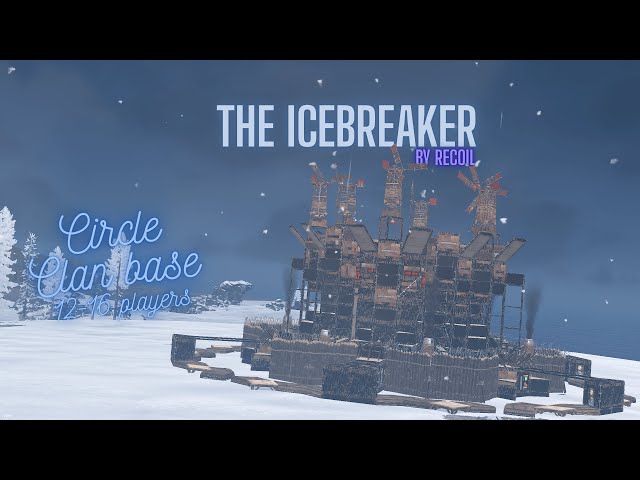 🧊 The Icebreaker | 12–16 Man Clan Base | Mini Open Core 🛡️
