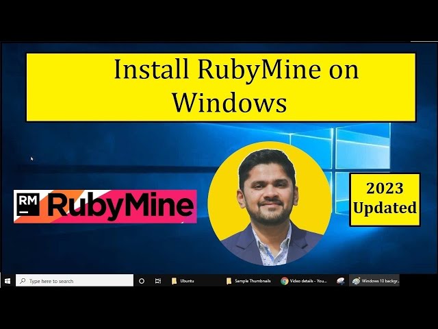 How to Install RubyMine on Windows 10/ 11 | Amit Thinks