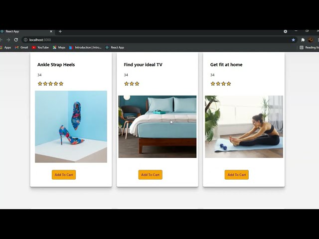 preview of Amazon-clone using #React_js #Styled_Component #firebase