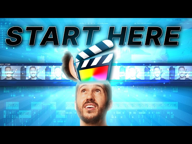 Final Cut Pro Beginner Tutorial 2025 | Learn FCP in 45 Minutes