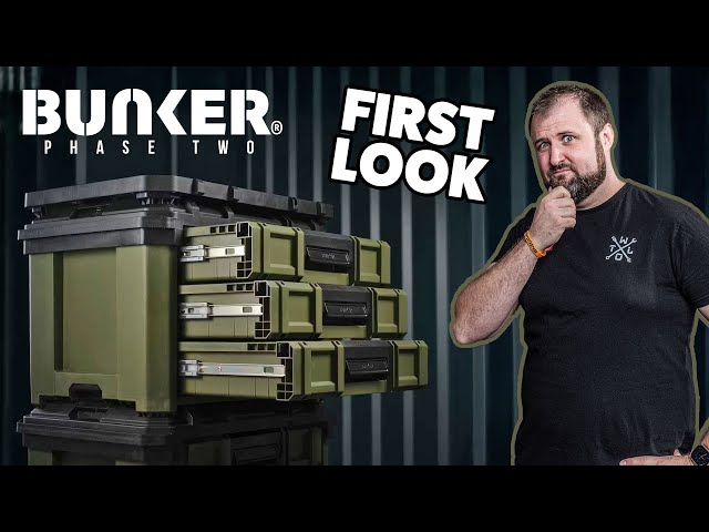 FIRST LOOK at Bunker Loadup NEW Toolbox Drawers | Draper Bunker Phase 2 REACTION