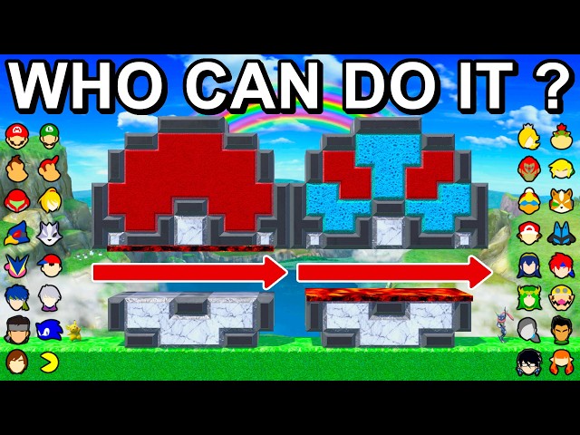 Who Can Make The Moving Pokeball And Superball Challenge ? - Super Smash Bros. Ultimate