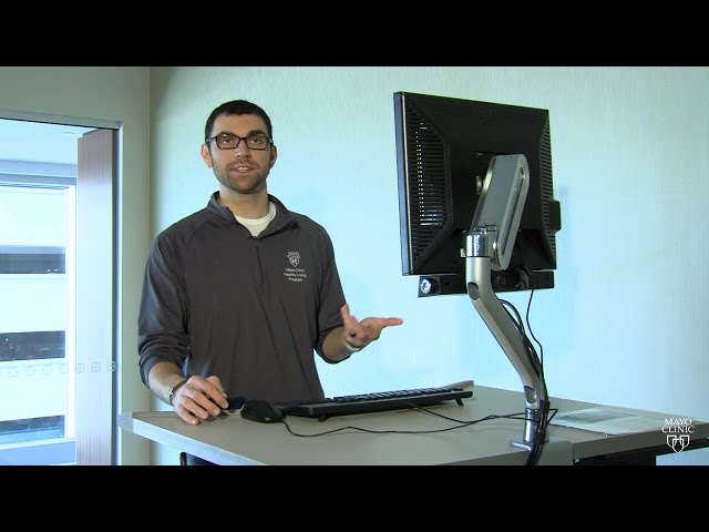 Mayo Clinic Minute: Tips for Transitioning to a Standing Desk
