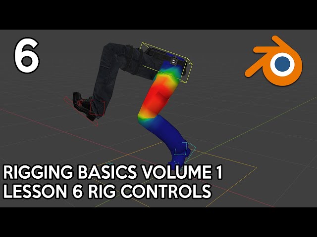 Blender Rigging Basics Lesson 6: Rig Controls
