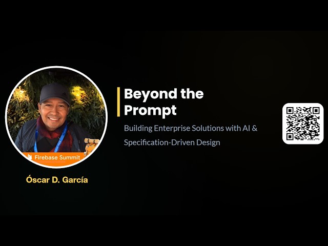 Beyond the Prompt: Building Enterprise Solutions with AI & Specification-Driven Design