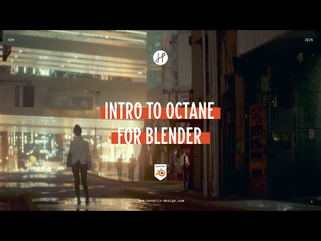 Intro to Octane for Blender - Concept Design Tutorial