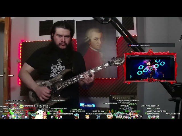 "Third Eye Tango" by Akatsuki Records (Touhou) Live Improv Guitar Jam-along | Jam & Shred