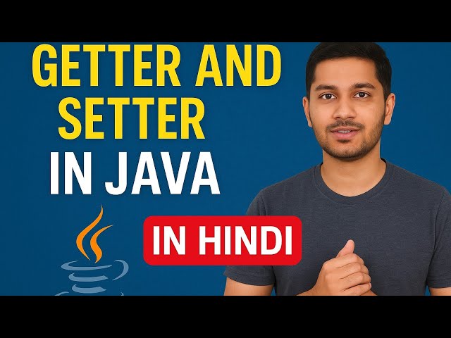How to define getters and setters method in java
