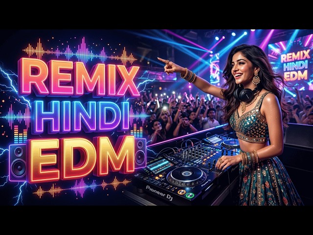 Top Hindi EDM Remix 2026 • Nonstop Bollywood Party Mix DJ Hits