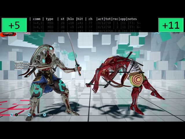 Tekken 7 - Frame Data and Variable Frames