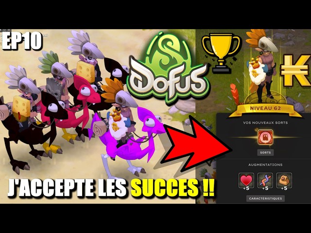[DOFUS 3] I ACCEPT ACHIEVEMENTS!! 😱 (Team Zero Ep10)