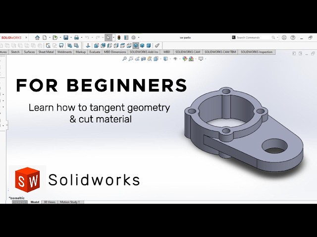 Learn These 2 Essential SOLIDWORKS Skills as a Beginner! I Lesson 3.