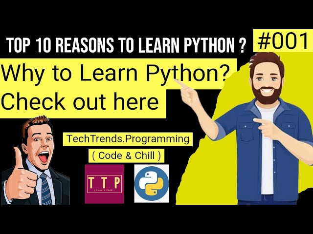 Top 10 Reason Why You Should Learn Python | Interesting Info YOU MISSED | #pythontutorial | TTP | #1