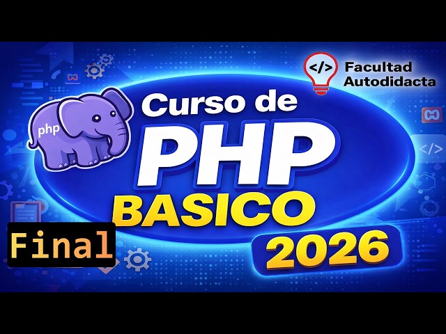 PHP Básico desde Cero 2026 | CRUD Completo con PHP y MySQL + Consultas Preparadas + Bootstrap 5