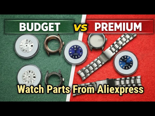 Is There REALLY a Difference? Budget vs Premium Watch Parts from AliExpress
