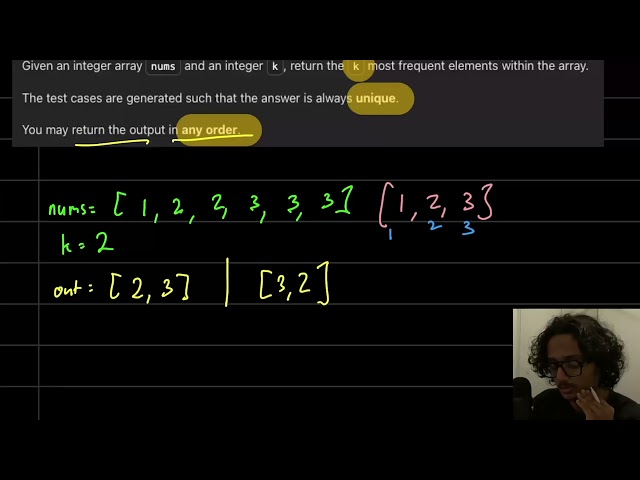 Top K Frequent Elements | Problem Explanation (Neetcode 150)