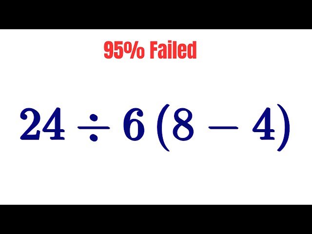Only 1% Can Solve This Math Problem!