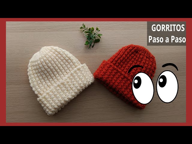 Crochet Unisex: Gorros que combinan con todo