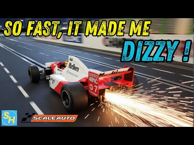 Can the Scaleauto McLaren MP4/10 Take the Top Spot? | F1 Slot Car Test