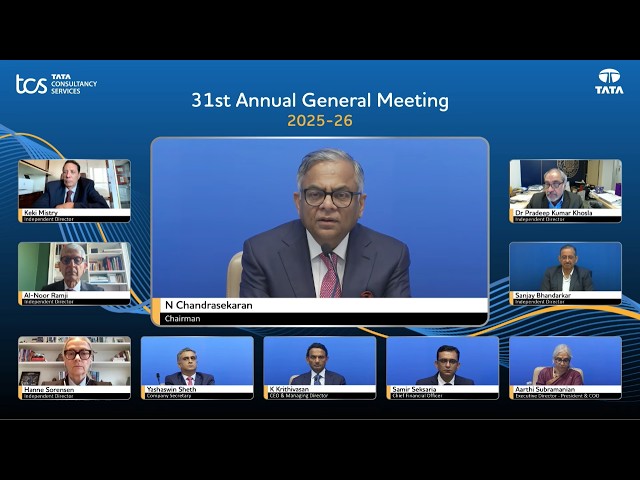 TCS 31st Annual General Meeting 2025-26
