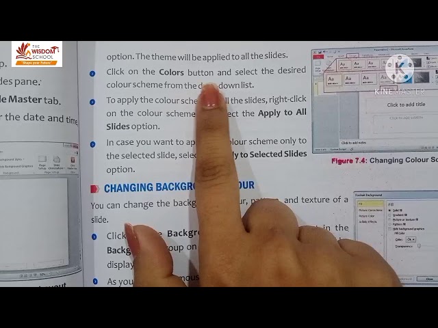 Grade 5 /Computer/ Ch 7 Formatting a Presentation /15 Jan