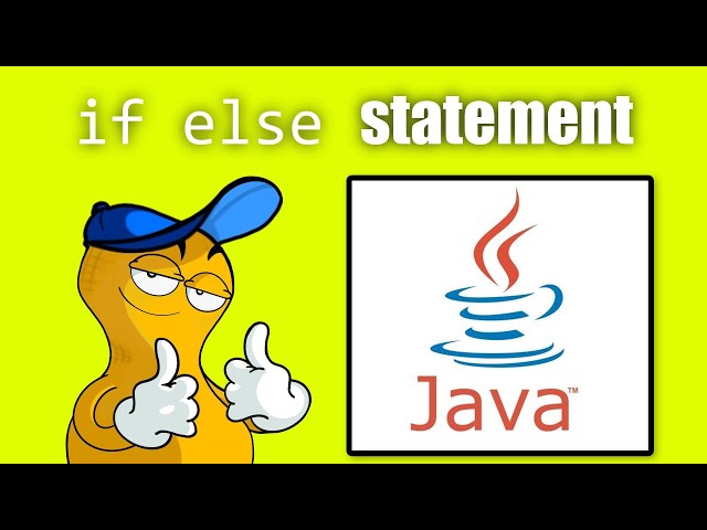 [JAVA] How to use IF ELSE Statements