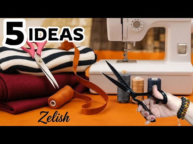 5 Best Ideas to Upcycle Old Clothes into Chic Outfits | Zero Cost DIY 👗