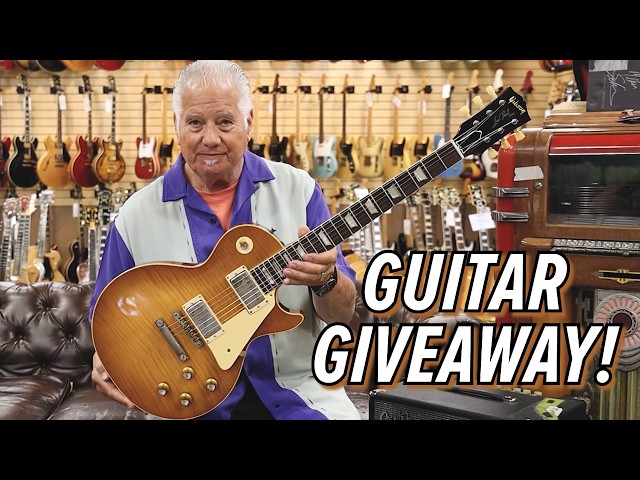 GUITAR GIVEAWAY - 2026 Gibson Murphy Lab 1960 Les Paul