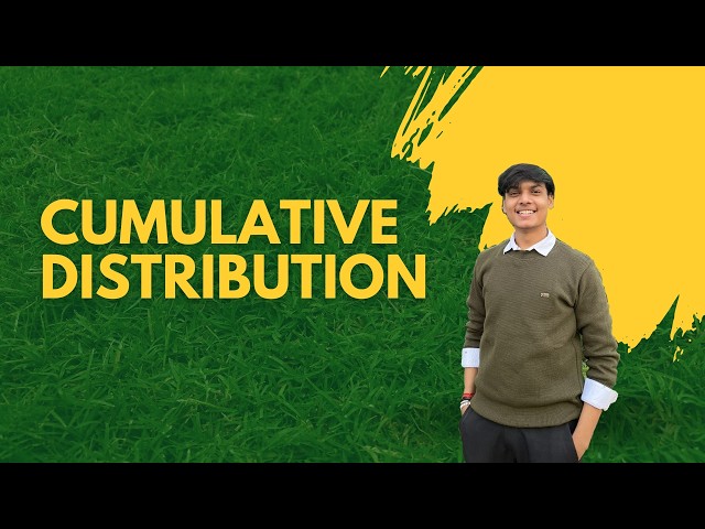 Cumulative Distribution | Probability & Statistics| Engineering Mathematics | Gurugram | IPU